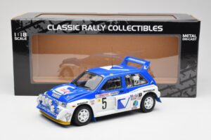 MG Metro 6R4 #5 T. Pond / R. Arthur Rally Monte Carlo 1986 Sun Star 1:18 5537 Diecast - image 8 of 8