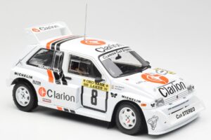 MG Metro 6R4 #8 P. Eklund / D. Whittock Rally Finland 1986 Sun Star 1:18 5536 Diecast - image 6 of 8