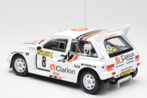 MG Metro 6R4 #8 P. Eklund / D. Whittock Rally Finland 1986 Sun Star 1:18 5536 Diecast - image 7 of 8