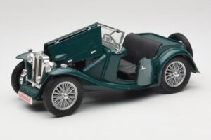 MG TC Midget Shires Green Road Legends 1:18 92468 Diecast - image 2 of 8