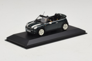 Mini Cooper Cabriolet Green With White Stripe Minichamps 1:43 80420309093-R1 Diecast - image 2 of 5