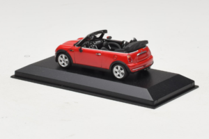 Mini Cooper R52 Cabriolet Red Minichamps 1:43 431138230 Diecast - image 3 of 4