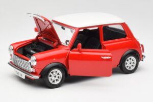 Mini Cooper Red Bburago 1:18 3379 Diecast - image 2 of 8
