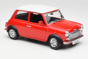 Mini Cooper Red Bburago 1:18 3379 Diecast - image 6 of 8