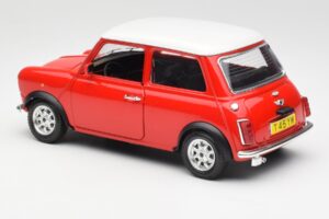 Mini Cooper Red Bburago 1:18 3379 Diecast - image 7 of 8