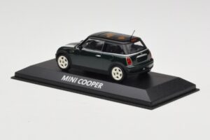 Mini Cooper S R53 Green With Stripes Minichamps 1:43 MINI006 Diecast - image 3 of 4