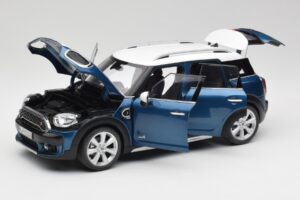 Mini Countryman F60 Island Blue & White Kyosho 1:18 80432447940 Diecast - image 2 of 8
