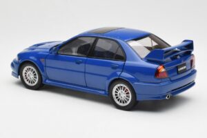 Mitsubishi Lancer EVO VI Blue RHD AUTOart 1:18 77151 Diecast - image 7 of 8