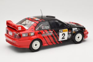 Mitsubishi Lancer Evolution VI #2 Y. Kataoka / S. Hayashi Winner Rally Canberra 1999 AUTOart 1:18 89942 Diecast - image 3 of 8