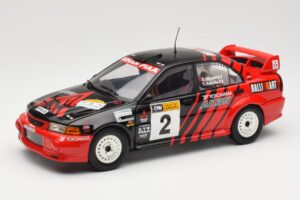 Mitsubishi Lancer Evolution VI #2 Y. Kataoka / S. Hayashi Winner Rally Canberra 1999 AUTOart 1:18 89942 Diecast