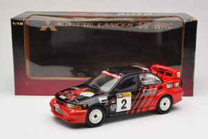 Mitsubishi Lancer Evolution VI #2 Y. Kataoka / S. Hayashi Winner Rally Canberra 1999 AUTOart 1:18 89942 Diecast - image 8 of 8