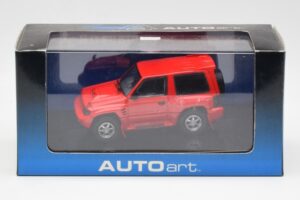 Mitsubishi Pajero Evo Red AUTOart 1:43 57203 Diecast - image 4 of 4