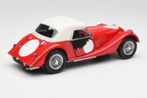 Morgan 4/4 Plus Competition Hardtop Red Kyosho 1:18 08114R Diecast - image 3 of 8