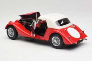 Morgan 4/4 Plus Competition Hardtop Red Kyosho 1:18 08114R Diecast - image 5 of 8