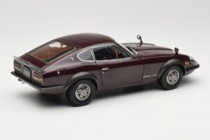 Nissan Fairlady 240Z-G S30 Maroon Kyosho 1:18 08212M Diecast - image 3 of 8
