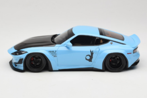 Nissan Fairlady Z RZ34 Pandem China Blue Black GT Spirit 1:18 GT943 Resin - image 3 of 6