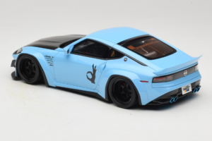 Nissan Fairlady Z RZ34 Pandem China Blue Black GT Spirit 1:18 GT943 Resin - image 5 of 6