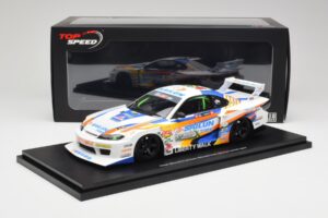 Nissan Silvia S15 LB-Super Silhouette #555 Formula Drift Japan 2023 TopSpeed 1:18 TS0586 Resin - image 6 of 6