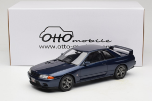 Nissan Skyline GT-R BNR32 Dark Blue Pearl Otto 1:18 OT1199 Resin - image 6 of 6