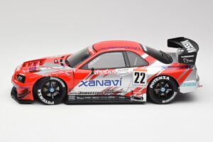 Nissan Skyline GT-R #22 M. Krumm / S. Motoyama Xanavi Nismo JGTC 2002 AUTOart 1:18 80277 Diecast - image 3 of 6