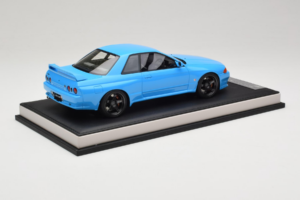 Nissan Skyline GT-R R32 Customized Version Blue MotorHelix 1:18 MH029CB Resin - image 3 of 7