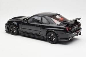 Nissan Skyline GT-R R34 NISMO Z-Tune Black AUTOart 1:18 77355 Diecast - image 7 of 8
