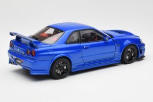 Nissan Skyline GT-R R34 NISMO Z-Tune Bayside Blue AUTOart 1:18 77354 Composite - image 3 of 8