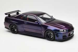 Nissan Skyline GT-R R34 NISMO Z-Tune Midnight Purple III AUTOart 1:18 77464 Composite - image 6 of 8
