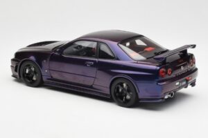Nissan Skyline GT-R R34 NISMO Z-Tune Midnight Purple III AUTOart 1:18 77464 Composite - image 7 of 8