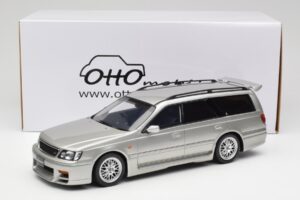 Nissan Stagea Autech WC34 260RS Sonic Silver Otto 1:18 OT471 Resin - image 6 of 6