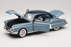 Oldsmobile 88 Blue Grease Auto World 1:18 AWSS103/06 Diecast - image 2 of 8