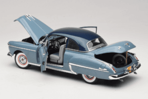 Oldsmobile 88 Blue Grease Auto World 1:18 AWSS103/06 Diecast - image 5 of 8
