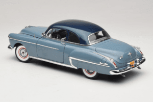 Oldsmobile 88 Blue Grease Auto World 1:18 AWSS103/06 Diecast - image 7 of 8