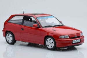 Opel Astra F GSi Red Norev 1:18 183672 Diecast - image 4 of 6