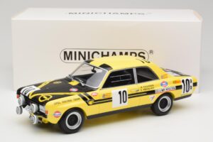 Opel Commodore A Steinmetz #10 W. Kauhsen / H. Frohlich 24 Hours of Spa 1970 Minichamps 1:18 107704600 Resin - image 6 of 6
