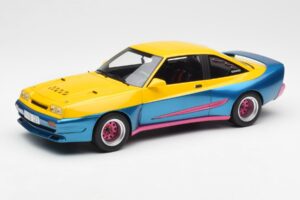 Opel Manta Yellow Blue BoS Models 1:18 BOS279 Diecast