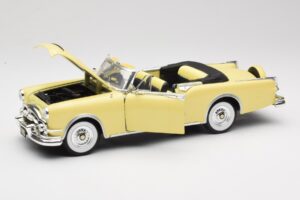 Packard Caribbean Convertible Yellow Road Signature 1:18 92798 Diecast - image 2 of 8