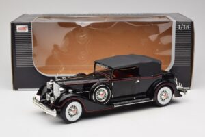 Packard Convertible Black Anson 1:18 30397 Diecast - image 8 of 8