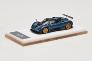 Pagani Zonda Tricolore Exposed Carbon Blue Henson & Heaven 1:64 PZTECB01 Diecast - image 2 of 7