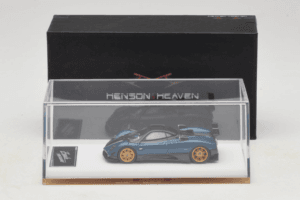 Pagani Zonda Tricolore Exposed Carbon Blue Henson & Heaven 1:64 PZTECB01 Diecast - image 7 of 7