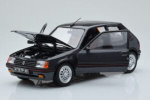 Peugeot 205 GTi 1.6 Graphite Grey Norev 1:18 184845 Diecast - image 2 of 8
