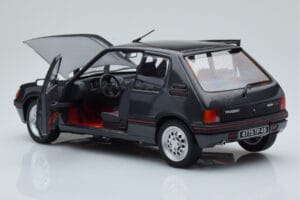 Peugeot 205 GTi 1.6 Graphite Grey Norev 1:18 184845 Diecast - image 5 of 8