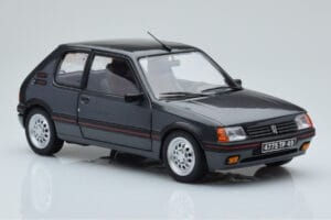 Peugeot 205 GTi 1.6 Graphite Grey Norev 1:18 184845 Diecast - image 6 of 8