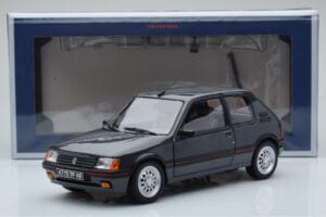Peugeot 205 GTi 1.6 Graphite Grey Norev 1:18 184845 Diecast - image 8 of 8
