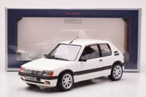 Peugeot 205 GTi 1.9 Meije White Norev 1:18 184842 Diecast - image 8 of 8