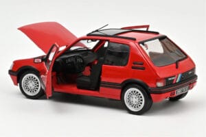 Peugeot 205 GTi 1.9 PTS Deco Vallelunga Red Norev 1:18 184846 Diecast - image 2 of 3