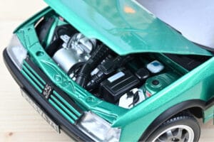 Peugeot 205 GTi Griffe With Window Roof Green Norev 1:18 184847 Diecast - image 3 of 3
