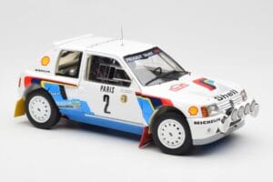 Peugeot 205 T16 #2 A. Vatanen / T. Harryman Rally Monte Carlo 1985 Norev 1:18 184864 Diecast - image 6 of 8