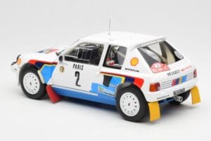 Peugeot 205 T16 #2 A. Vatanen / T. Harryman Rally Monte Carlo 1985 Norev 1:18 184864 Diecast - image 7 of 8