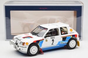 Peugeot 205 T16 #2 A. Vatanen / T. Harryman Rally Monte Carlo 1985 Norev 1:18 184864 Diecast - image 8 of 8